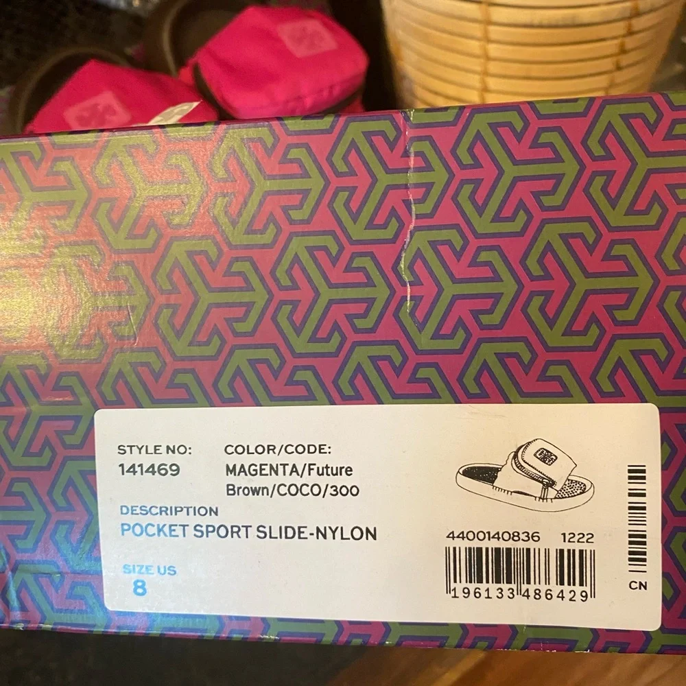 Tory Burch Pocket Sport Slide-Nylon